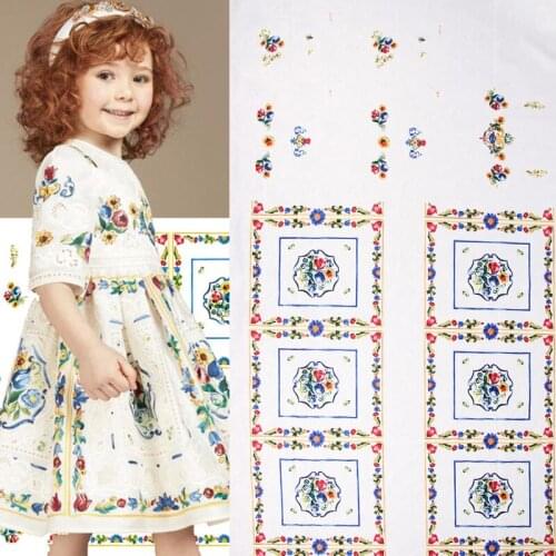 Court Plaid patterns vintage fabric Retro style fabric Calico Printed cotton fabric for DIY Bag 1 order=88cm*143cm