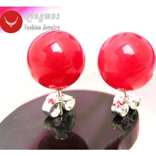 Qingmos Stud Earrings