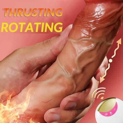 Telescopic Realistic Dildo Vibrator G-spot Vibrador Anal Huge Realistic Penis Vibrato Sex Toys Products Dildos for women