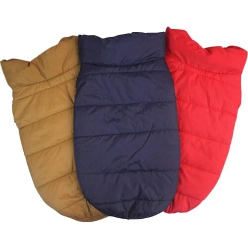 Pet Winter Thicken Warm Coat Dog Clothes Pet Windproof Sleeveless Vest Outfits Clothing For Chihuahua Dog Costume