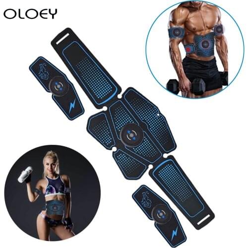Toner Massage Hip Trainer Exercise USB Charging Home Fitness Abdominal Muscle Stimulator Easy Operate Fat Burning Effective Gym