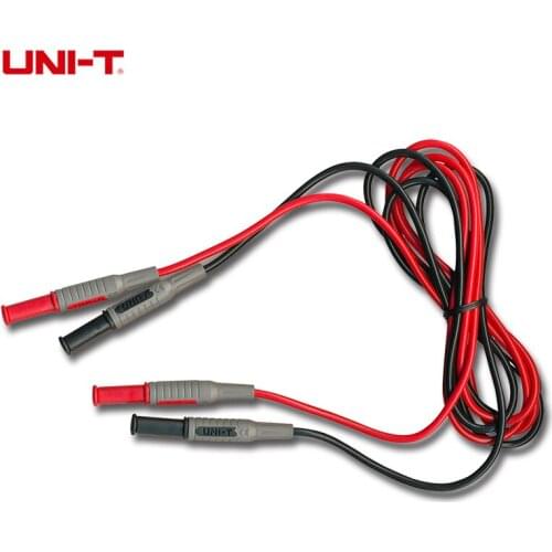 UNI-T UT-L06 Dual head connecting wire double insulated banana plug with security mask and normal diameter multi occasion use