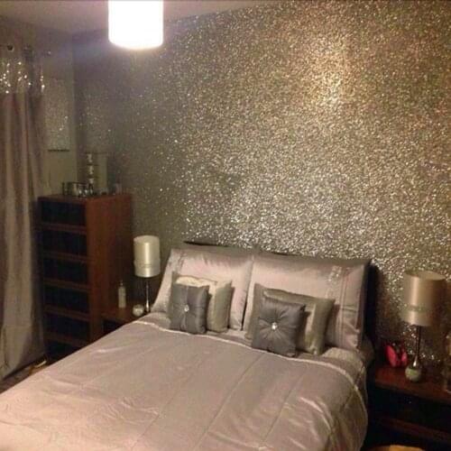 54" width chunky glitter wallpaper,wallpaper for kids room and beautiful glitter wallpaper
