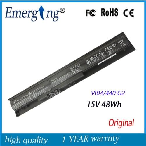 15V 48Wh New Original Laptop Battery for HP VI04 440 G2 HSTNN-LB6K TPN-Q144 TPN-Q140 Envy 14 15 Pavilion 15 17 HSTNN-DB6I