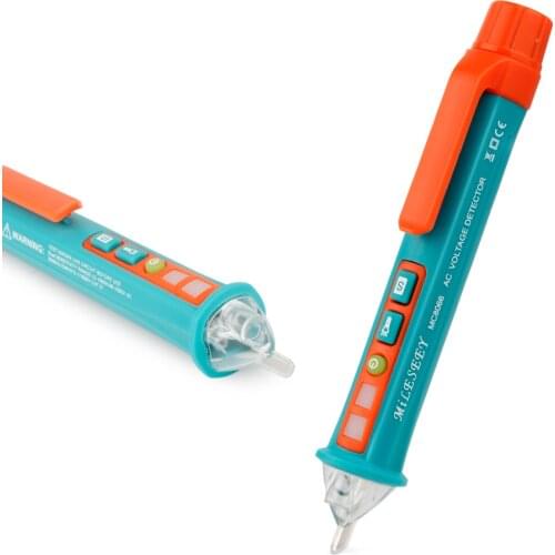 Mileseey Non-Contact Voltage Detector Pen Circuit Breaker Finder Voltage Tester Pen 12V/48V-1000V Electric Test Pen