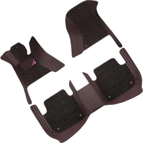 Black Car floor mats For hyundai tucson2019 kona getz accent 2008 solaris santa fe tucson elantra creta veloster grand i10