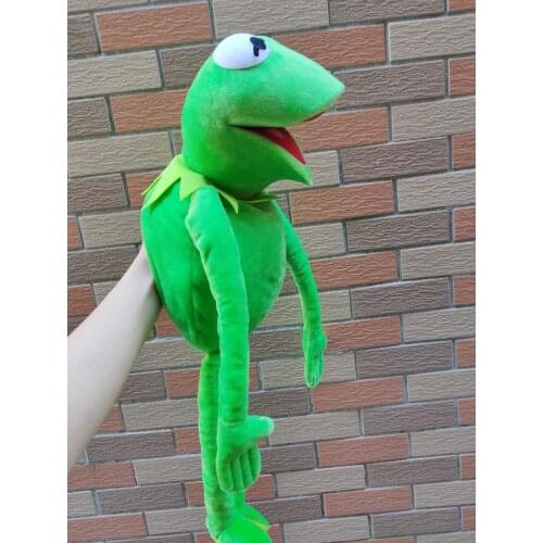 Disney Sesame Street The Muppet Show 60cm Kermit frog Puppets plush toy