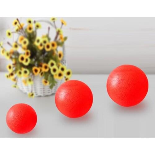 Pet Dogs Play Red Ball Toys Solid Bouncy Ball Dogs Chew Teething Toys Interactive Toys for Small Medium Large Dogs Pet Products