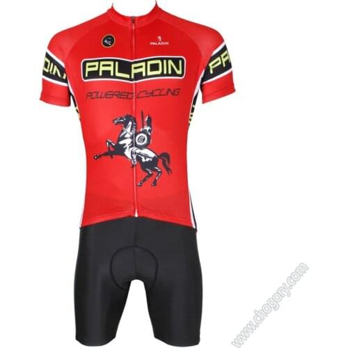 Red Knight cycling Jersey for hansome boys summer short sleeve mountain bike Jersey waterproof for team