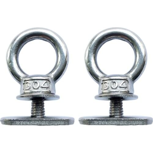 2pcs Kayak Track Mounting Tie Down Eyelet Nut Nutsert Hardware Leash Holder