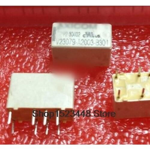 New 5PCS/LOT V23079-A2003 B301 V23079-A2003-B301 V23079-A2003 12VDC relay DIP8