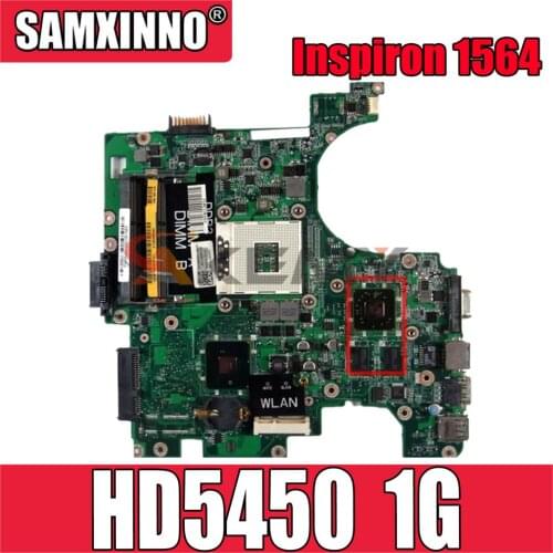 Original Laptop motherboard For DELL Inspiron 1564 HD5450 Mainboard CN-06T28N 06T28N DA0UM3MB8E0 06T28N HM55 216-0774009 1G