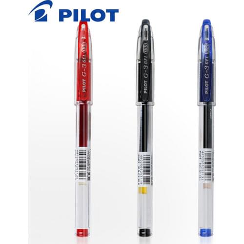 PILOT BLN-G3-38/5 Bullet Neutral Pen 0.38/0.5mm Student Water-based Financial Gel Pen Writing Smooth Extra large ink capacity