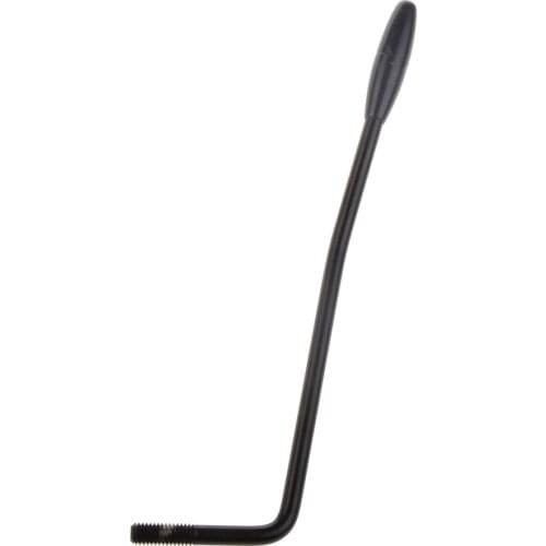 6mm Electric Guitar Tremolo Arm Whammy Bar w/ Black Cap Single Shaking Electric Guitar Crank Lever Single Tremolo Bridge System