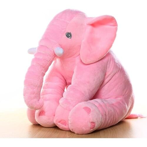 Drop Shipping Vip Link Plush Elephant Toys Stuffed Pillow for Kids Baby Animal Plush Toys