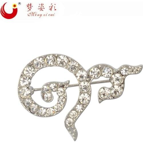 Can wholesale Recall King Yasufumi 9 Silver Plated broaches Femal Crystal Jewelry Rhinestone broches Thailand 9 IX Brooch X1800