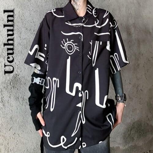 UCUHULNL Short Sleeve Blouses