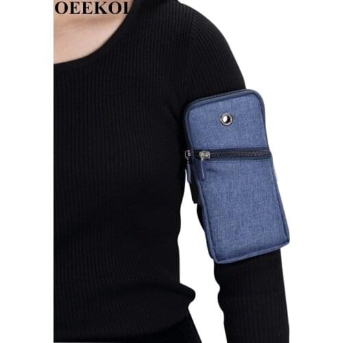 OEEKOI Universal Outdoor Sports Armband Phone Bag for LG Q9/V40 ThinQ/G7 Fit/G7 One/K11 Plus/X Power 3/V35 ThinQ/K30/G7 ThinQ