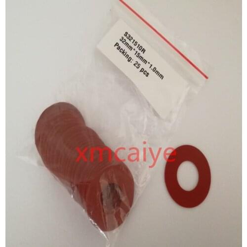 High quality red color rubber sucker for SM102 SM74 SM52 GTO52 PM52printing machine with durable size 32*15 *1mm