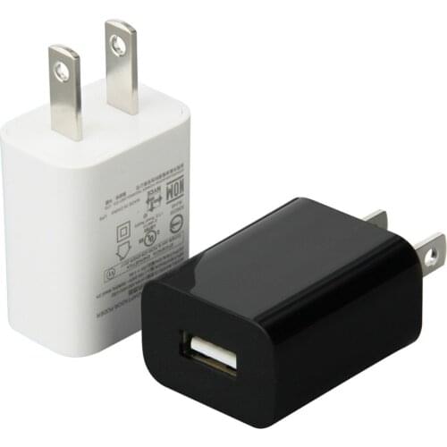 5V 1A USB Wall Home Travel AC Charger Adapter US Plug Mobile Phone Chargers for Samsung iPhone HTC Mobile Phone Tablet PC 500pcs