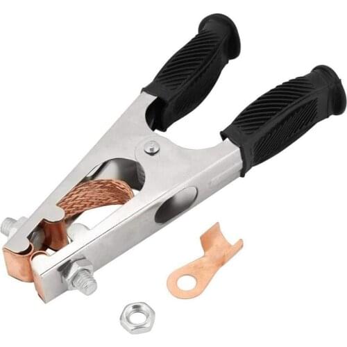 500A Ground Clamp Arc Welding Ground Clamp Electroplated Welding Earth Clamp Ground Clamp For Manual Welder Copper