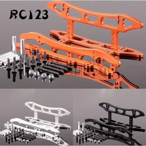 1:10 Rc Cnc Set Aluminium Chassis Slee Guard Voor Rc Auto Crawler Axiale SCX10 Wranglerupgrade Onderdelen Nieuwe Enron