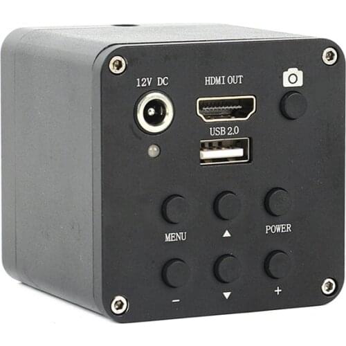 60FPS High Speed FHD HDMI 16MP 4MP C Mount Digital Industrial Video Microscope Camera U Disk Storage For Biological Microscope