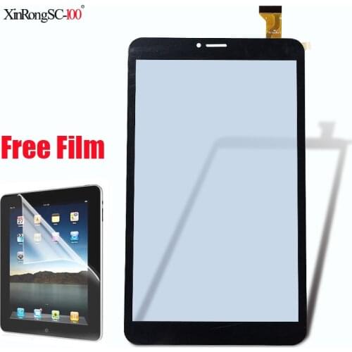 Free film touch screen For 8" Tesla Impulse 8.0 3G S4I83G0117 S4183G0117 Tablet Touch panel Digitizer Glass Sensor Replacement