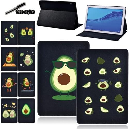 For Amazon Fire HD 8/HD 8 Plus/Fire 7/Fire HD 10 Tablet Case Cartoon Pattern Series Cover Case + Free Stylus