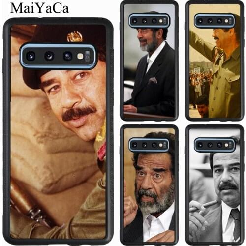 Saddam Hussein Arabic Iraq Case For Samsung Galaxy A71 A51 A21S A40 A50 A70 A20e A31 M21 S9 S10 S20 Plus Note 20 Ultra