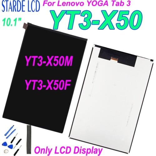 10.1’’ For Lenovo Yoga Tab 3 YT3-X50M YT3-X50F YT3-X50 Lcd Display Screen Repair Part +Tools