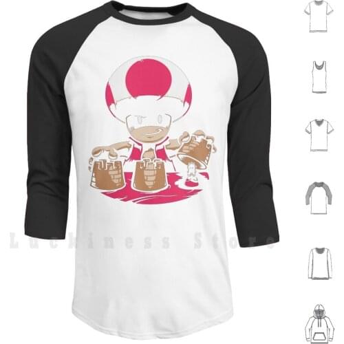 Yet Another Castle hoodies long sleeve Toad Princess Castle Shell Game Another
