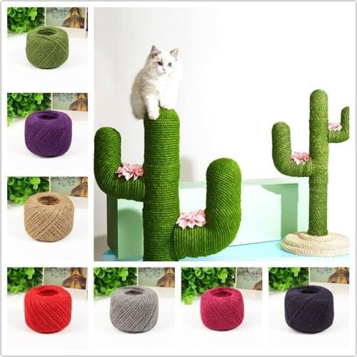Cat Scratcher Sisal Rope Cat Tree Scratching Post Sisal Rope Replacement Climbsofa Corner Board Chair Legs Rope Toy Scratching