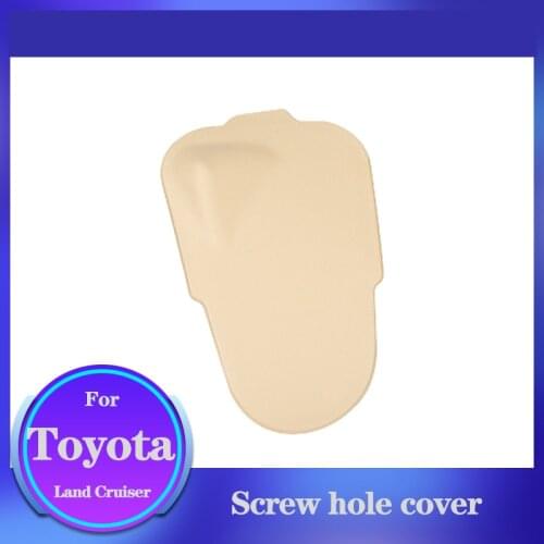For Toyota Land Cruiser Lc200 Third Row Seats Screw Hole Cover Rear Seat Hook ABS Plugging Cover Interior Refit Accessories