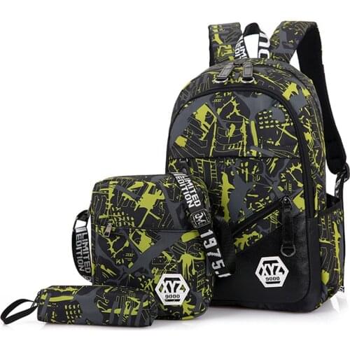 New Arrival Cool Boys Students School Backpacks For Elementary Backpack Middle School Bookbag Fashion School Bag for Girls