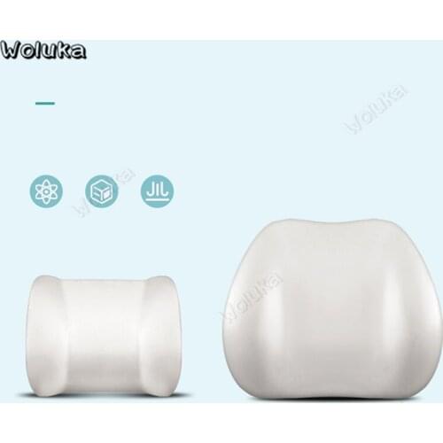 Memory Foam Car Auto Seat Support with Neck Pillow Headrest kst Cartoon Seat Back Lumbar Support Waist Pad CD50 Q01