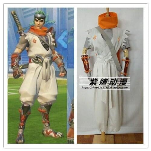 OW Young Genji Cosplay Costume