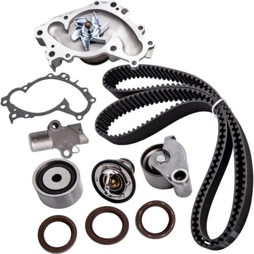 1 Set Timing Belt W/ Adjuster & Water Pump Kit Fit 2001-2010 For Toyota For Lexus 3.0 3.3L