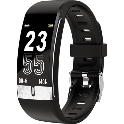 E66 Smart Band 1.08” Screen IP68 Waterproof Fitness Tracker Temperature ECG Heart Rate Blood Pressure Sleep Monitor Sports Watch