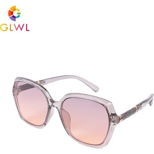 Sunglasses Women Glasses Vintage White Glases For Girls Gradient Fashion Designer Female Oversize Eyewear Ladies Eyeglasses 2021