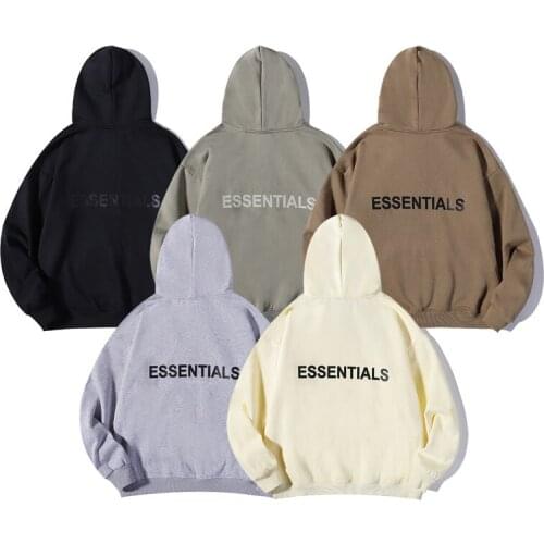 Mens Essentials Hoodies Sweatshirts Men High Street Fleece Warm Pullover Oversized Hoodie Harajuku Hip Hop Couples Streetwear