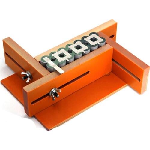 Thickened 6*16 meticulously manufactured 18650 lithium battery spot welding fixture fixture lithium battery assembly fixture