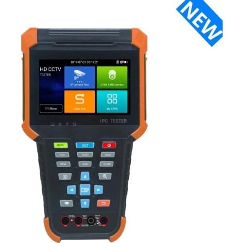 X4CMADHS DHL shipping New H.265 4K IP Camera tester 8MP TVI CVI 5MP AHD SDI/EX-SDI Analog CCTV Tester monitor with Cable tracer