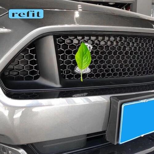 Car Racing Grills modification Replacement parts Snake logo For Ford Mustang 2015 2016 2017 shelby exterior accessories