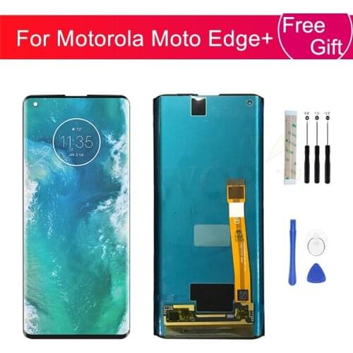 For Motorola Moto Edge Plus LCD Display Touch Screen Digitizer Assembly For Moto Edge+ Display Replacement Repair Parts 6.7"