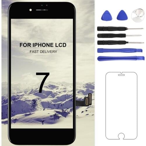 1pc Phone Replacement LCD For iphone 7 LCD For AAA Quality 3D Force Touch Screen Display Digitizer For iphone 7 LCD Screen