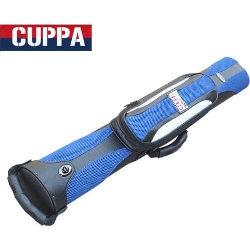 2016 Cuppa Billiard Pool Cue Case 4 Holes Blue Color Billiards Accessories Automatic Locking China