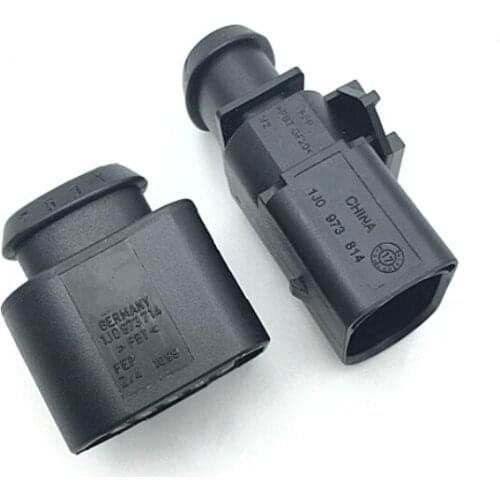 5pcs/lot 8Pin Male and Female Car Radar cable plug connector with terminals/wire for Volkswagen Audi 1J0 973 714/1J0 973 814