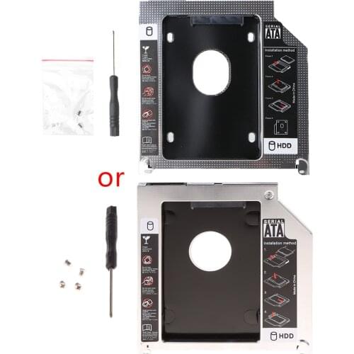 Hard Disk Drive Adapter HDD Caddy SATA SSD Bracket for Apple-MacBook Pro A1278 A1286 A1297 Accessories