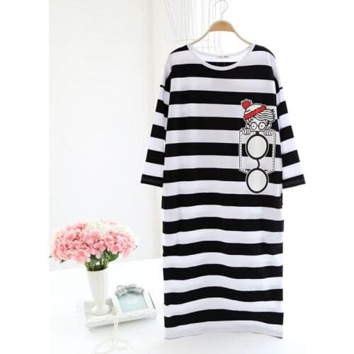 2017 Fashion NEW Womens Sleepwear nightgown Womens Home Clothes Free Shipping AW5901